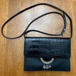 Brighton Crossbody Black Leather
